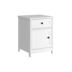 Mesa de Cabeceira Ditália Conjunto com 2 un. DM-114 Branco