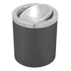 Lixeira Tramontina Útil Basculante  Aço Inox com Acabamento Polido e C