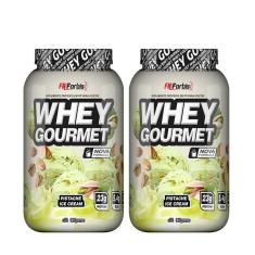 Kit 2X Whey Protein Gourmet 907g Pote - FN Forbis Nutrition-Unissex