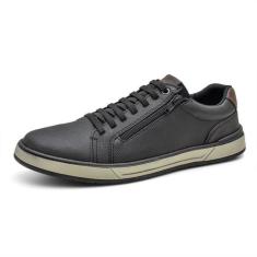 Tênis Sapatenis Masculino Vegano Street DIfranca - 50432 - Preto, 42