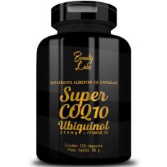 Super Coenzima Q10 Ubiquinol - Coq10 + Vit D3 - 120 Caps - Beauty Labs