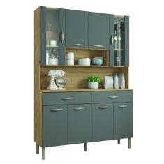 Armário de Cozinha Completa 8 Portas 2 Gaveta Golden Kits Paraná 