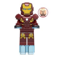 Boneco Blocos De Montar Homem De Ferro Armadura Mark Mk7