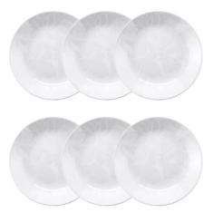 Conjunto de Pratos Fundos 06 Peças Coup Blanc Oxford