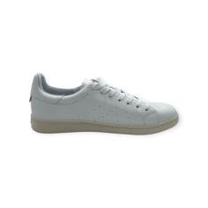 Tenis Feminino Schutz Couro Casual Geográfico Branco-Feminino
