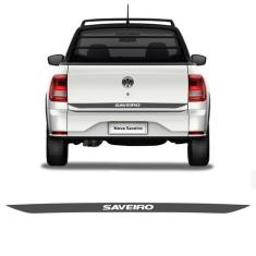 Faixa Saveiro G7 2017/2020 Adesivo Tampa Traseira Grafite - SPORTINOX