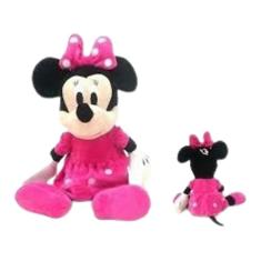 Pelúcia Minnie Mouse Linda Vermelha ,rosa ou mickey Com Som... - sem m