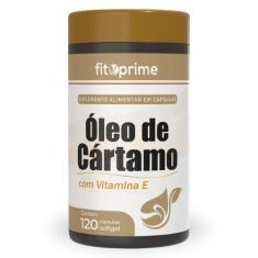 Óleo De Cártamo com Vitamina E 1000mg 120 Cápsulas Fitoprime