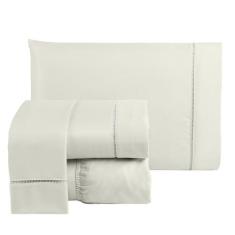 Jogo de Lençol Solteiro Percal 200 Fios Algodão Positano - 02 Peças - 