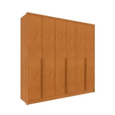 Guarda Roupa Casal 6 Portas 6 Gavetas 100% MDF Fortuna - Tcil Móveis - Cinamomo