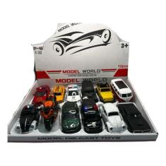 Caixa Surpresa C/10 Carrinho Ferro Miniatura 1/36 Fricção - Str Store