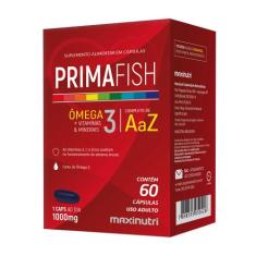 Primafish Omega 3 Polivitaminas e Minerais 60 Caps Maxinutri