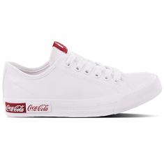Tênis Coca Cola Blend Basic Town Branco