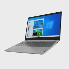 Notebook Lenovo Ideapad 3i Intel Celeron N4020 4GB 125GB ssd 15,6 HD Windows 10 Home, Prata