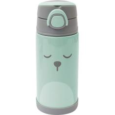 Garrafa Térmica Parede Dupla Gumy Verde - Buba