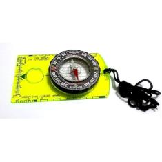 Bússola Orient com Régua e Marcações de Escalas - AZTEQ