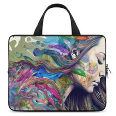 Bolsa para laptop compatível com MacBook Pro M3/M2/M1, MacBook Pro, MacBook Air, iPad Pro, Surface Pro 9/8 de 10 polegadas, bolsa de borracha de cloropreno