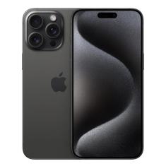 iPhone 15 Pro Max Apple (1TB) Titânio Preto, Tela de 6,7&quot;, 5G e Câmera de 48MP