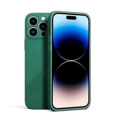 Capa Aveludada Silicone Anti Impacto Compativel Com iPhone 15 Todos - 