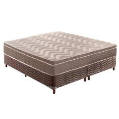 Cama Box Queen: Colchão Espuma Paropas D33/EP Anatômico Confort Ultra 