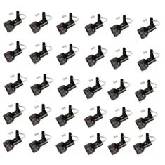 Kit 30 Spot Trilho Perfilado Eletro calha Par20 Bulbo OL1 - Hiperlight