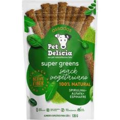 Biscoito pet delícia snack vegetariano green 120g - Pet Delicia