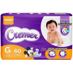 Fralda Cremer Hiper G - 60 Unidades