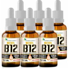 Kit Com 6 Vitamina B12 Sublingual (Metilcobalamina) 20ml - Flora Nativ