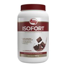 Whey Protein Isolado Isofort (900g) Sabor Chocolate - Vitafor-Unissex