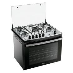 Fogão 5 Bocas Embutir Dako Supreme Mesa De Inox Bivolt