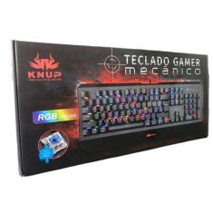 Teclado Gamer Mecânico Multimídia Knup KP-TM005