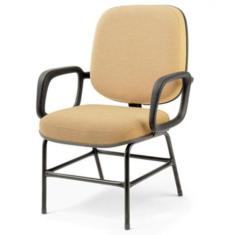 Cadeira para Escritório para Obesos até 150kg Amarelo - Design Office