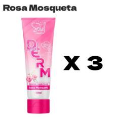 Sabonete Liquido Facial Derm Soul, Rosa Mosqueta, Vitamina C e Pré-Pós