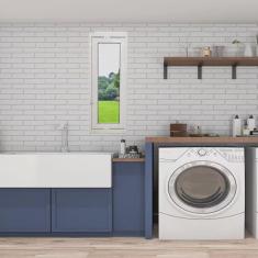 Janela Vitrô Capelinha de Alumínio Branco 100x40 Cm Linha Veneza