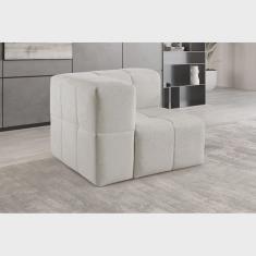 Módulo Sofá 3 Lugares Bouclé