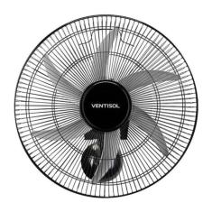 Ventilador De Parede Ventisol Turbo 6 Steel 50cm