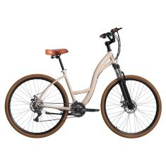 Bicicleta Aro 29 BLITZ Comodo Alum. Full Shimano 21v Freios a Disco com Suspensão-Unissex