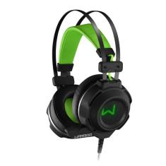 Headset Gamer Preto e Verde Warrior - PH225