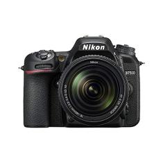 Câmera Digital DSLR Nikon D7500 lente de 18-140mm
