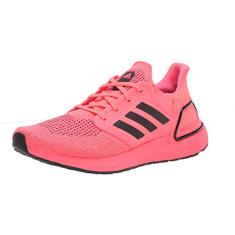 adidas Ultraboost 20 Tênis de corrida masculino, Rosa sinal/preto/rosa sinal, 41