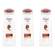 Kit C/03 Dove Recuperação Extrema Shampoo 200ml