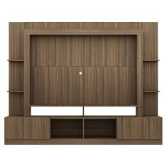 Rack Estante com Painel Tv 65" e 2 portas Oslo Multimóveis Madeirado