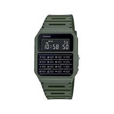 Casio CA-53WF-3B Relógio masculino digital verde calculadora original novo clássico CA-53, 43,2 × 34,4 × 8,2 mm (CA-53WF-3BDF)
