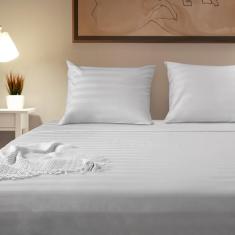 Jogo de Cama King Size 4 Peças 300 Fios 100% Algodão - BF Colchões