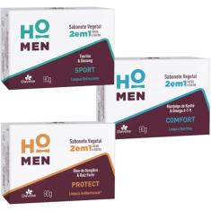 3UN Sabonete Corpo/Barba Comfort Sport Protect 90g Davene (3)