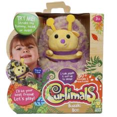 Pelucia Interativa Curlimals Buzzle a Abelha FUN