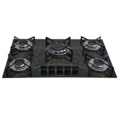 Fogão Cooktop Chamalar Premium 5 Bocas Tripla Chama Mesclado Bivolt GL