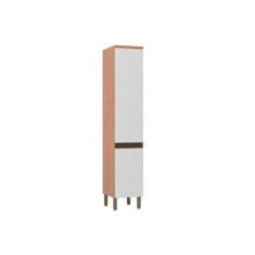 Torre Quente de Cozinha Paneleiro Thela Macadâmia c/ 2 Portas 40cm Fre