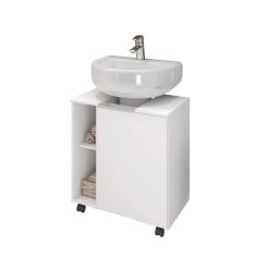 Gabinete para Banheiro Pequin Branco - Moveis Bechara