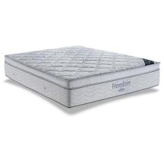 Colchão King Molas Ensacadas Visco SuperPocket Freedom OrtoPillow (193